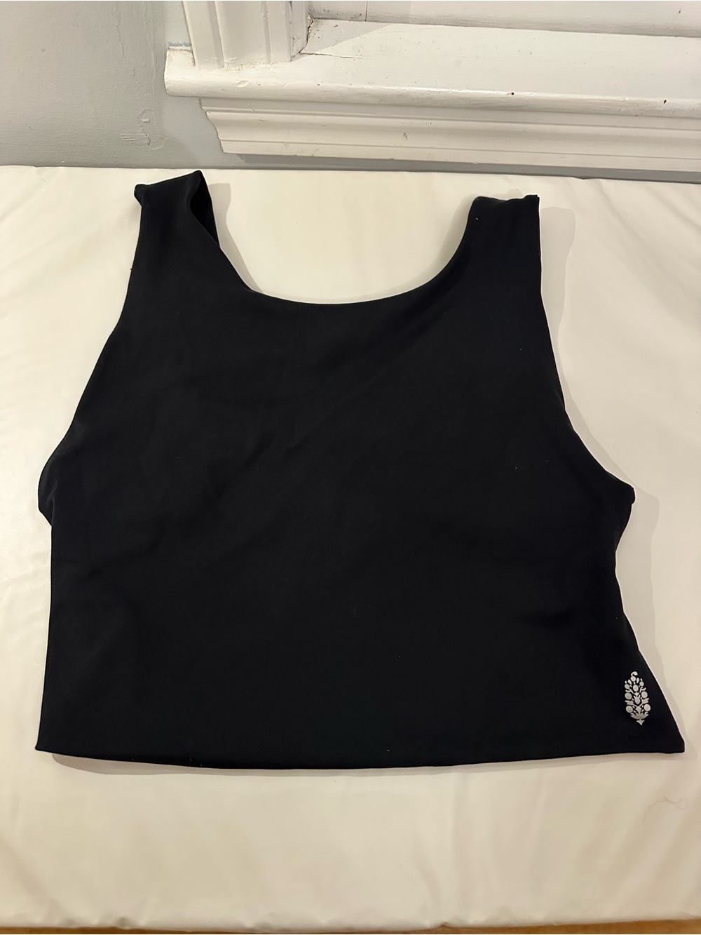 Free People Movement Black Women's Crop Tank Top Large